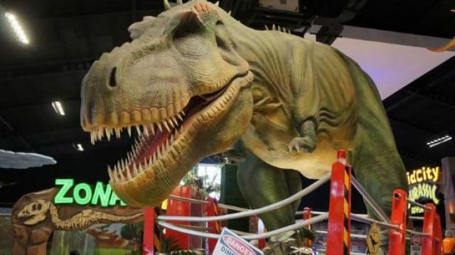 Permainan di Tempat Ini Bertema Dinosaurus